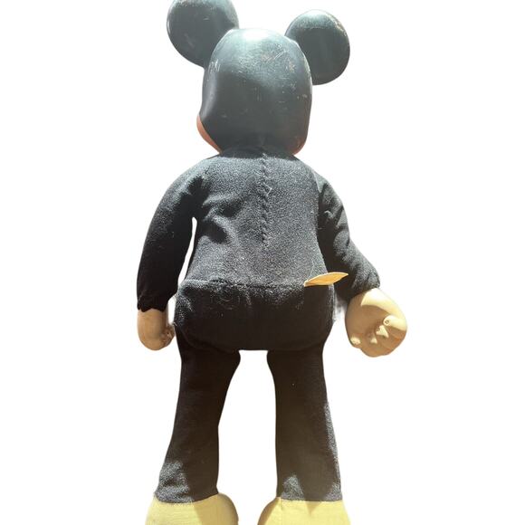 1975 Vintage 18" Disney Mickey Mouse "Marching Mickey" Doll Hasbro Movable-Works - Picture 2 of 6